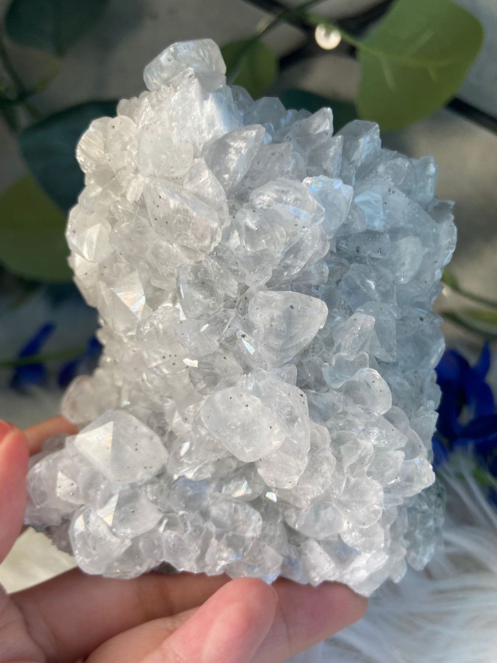 Minerali & Pietre curative: Pyrit auf Apophyllit – Usato da Neuheim venduto da m.hald