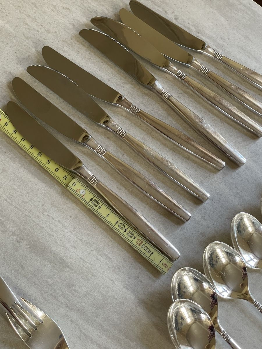 Set di posate: 65 tlg. Besteck BSF 90 – Usato da Flawil venduto da Naphtali 9