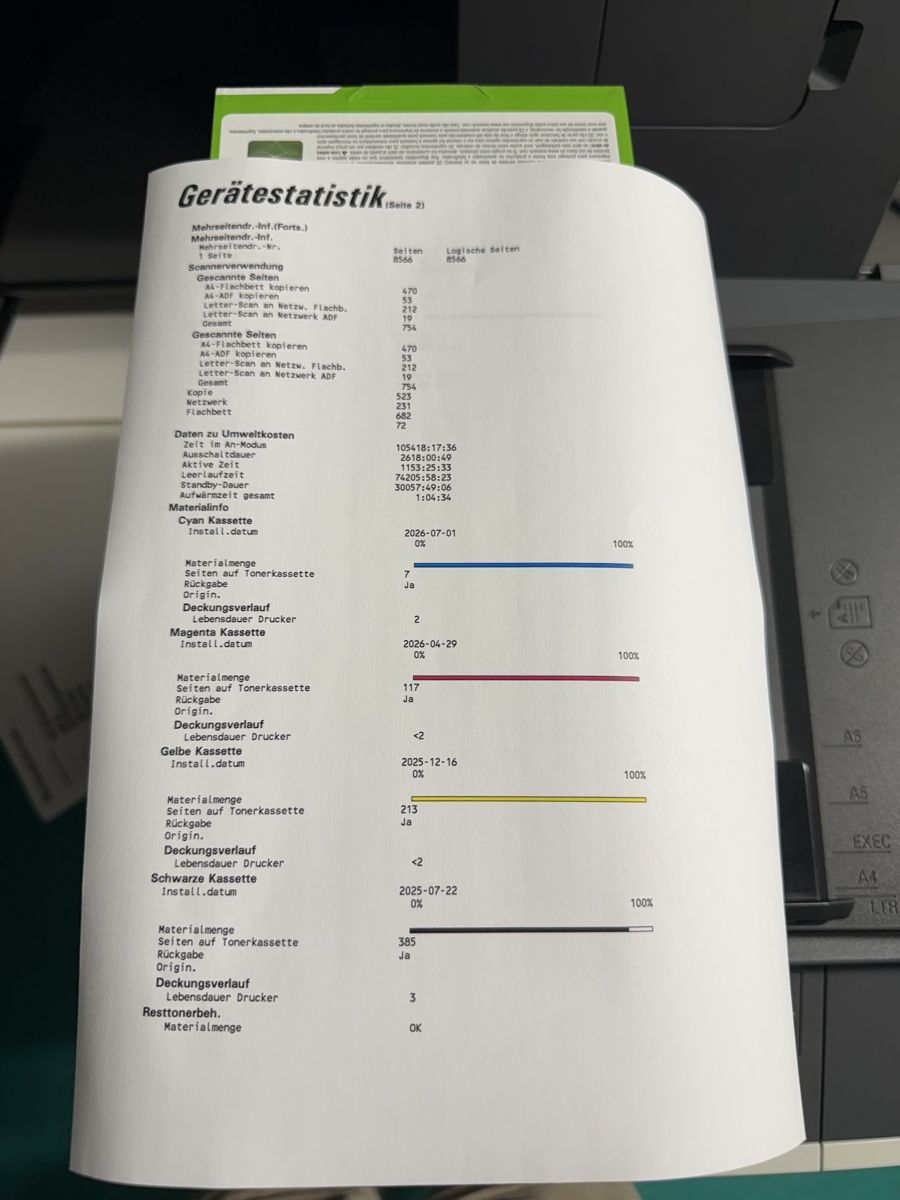 Lexmark Stampanti: Lexmark CX310n Farblaser-Multifunktionsdrucker inkl. 3 toner – Usato da Spreitenbach venduto da dan_xz6t 7