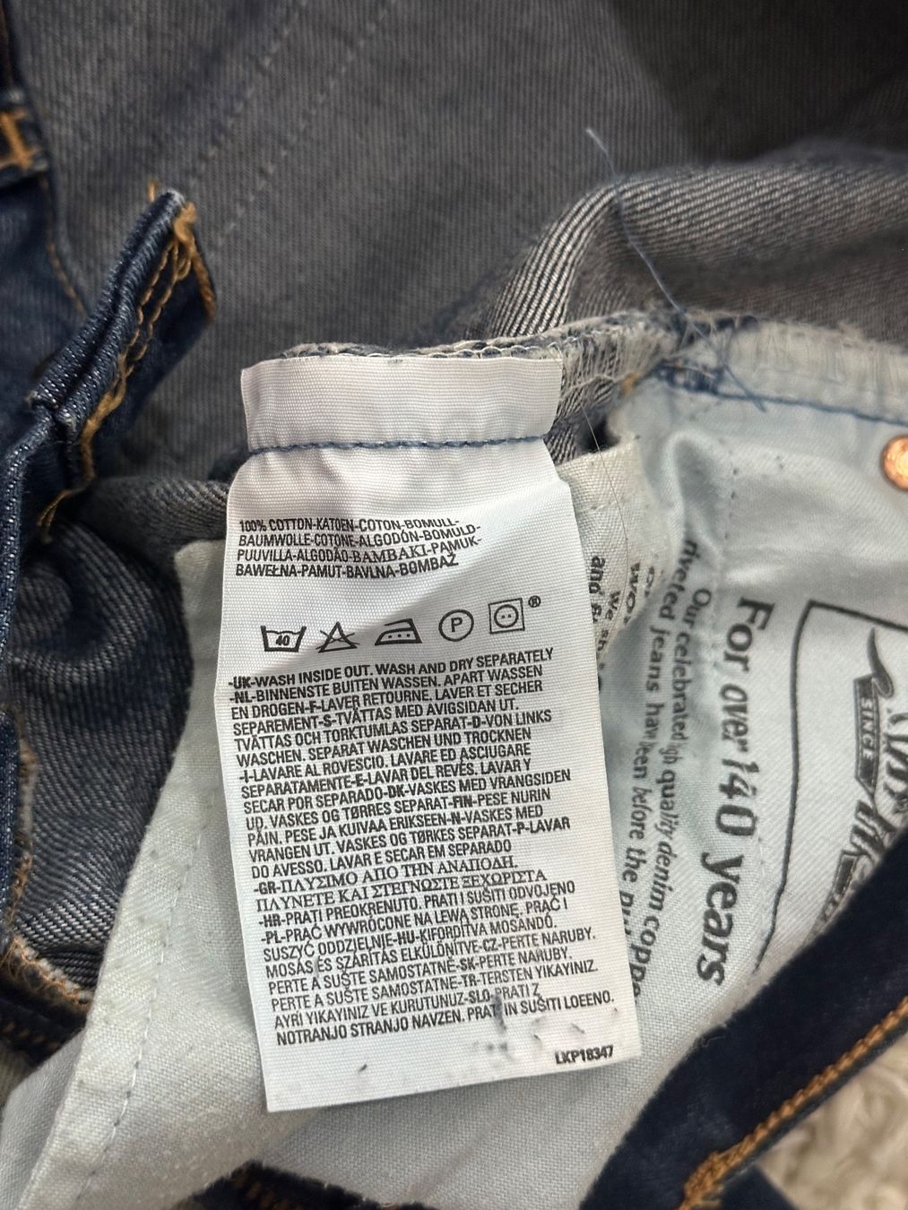 Levi's Jeans: Jeans LEVIS STRAUSS 546 Taille/Grosse W30L30 – Usato da Bern venduto da BrandVilla 6