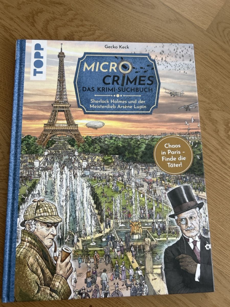 Libri: MICRO CRIMES Das Krimi Suchbuch Sherlock Holmes  – Nuovo (secondo la descrizione) da Gibswil venduto da nat_2nfv