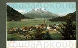 AK Farblitho Bevers GR Bever. Ebene von Flaz und Inn ≈ 1903