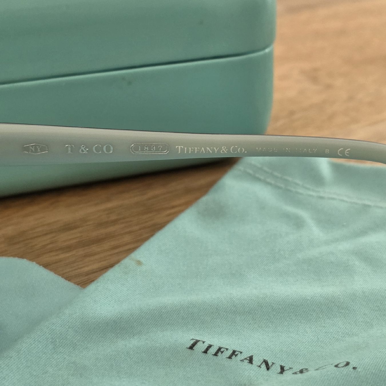 Brillen & Gläser: Sonnenbrille Tiffany & Co. schwarz mit Etui – Gebraucht aus Rheinsulz von Gilea 5