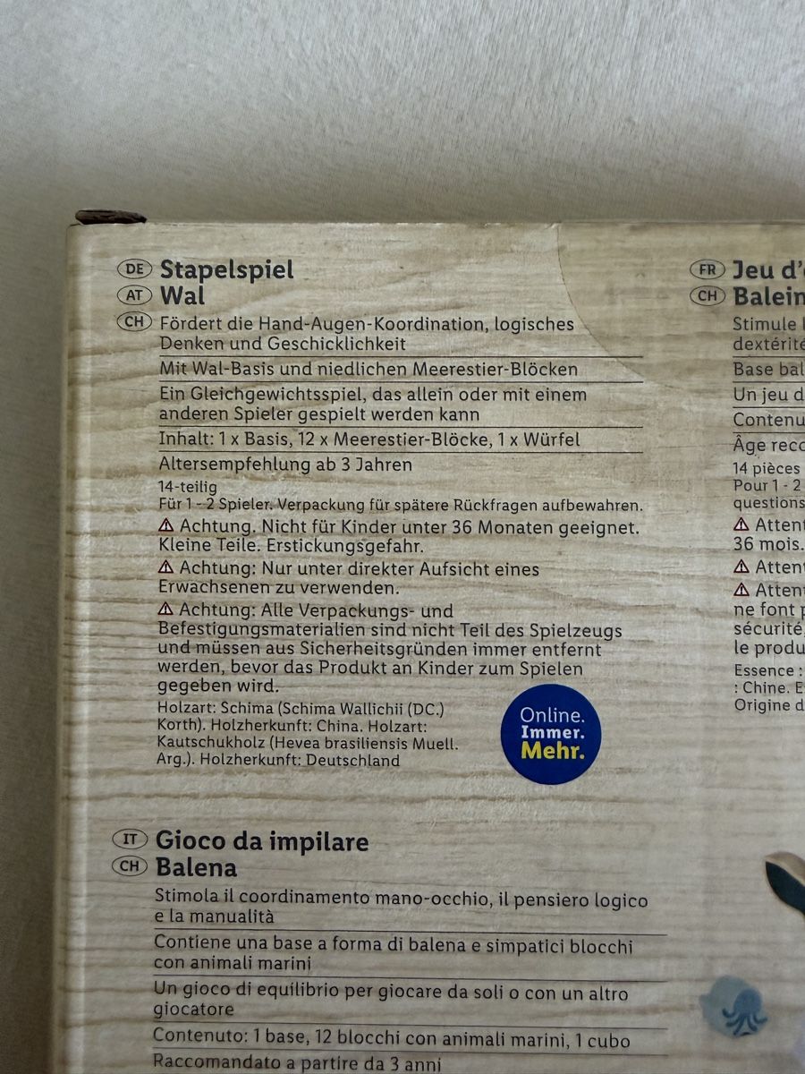 Giocattoli: 3 Holzspielsachen NEU – Nuovo e nell'imballaggio originale da Regensdorf venduto da Branca990 3