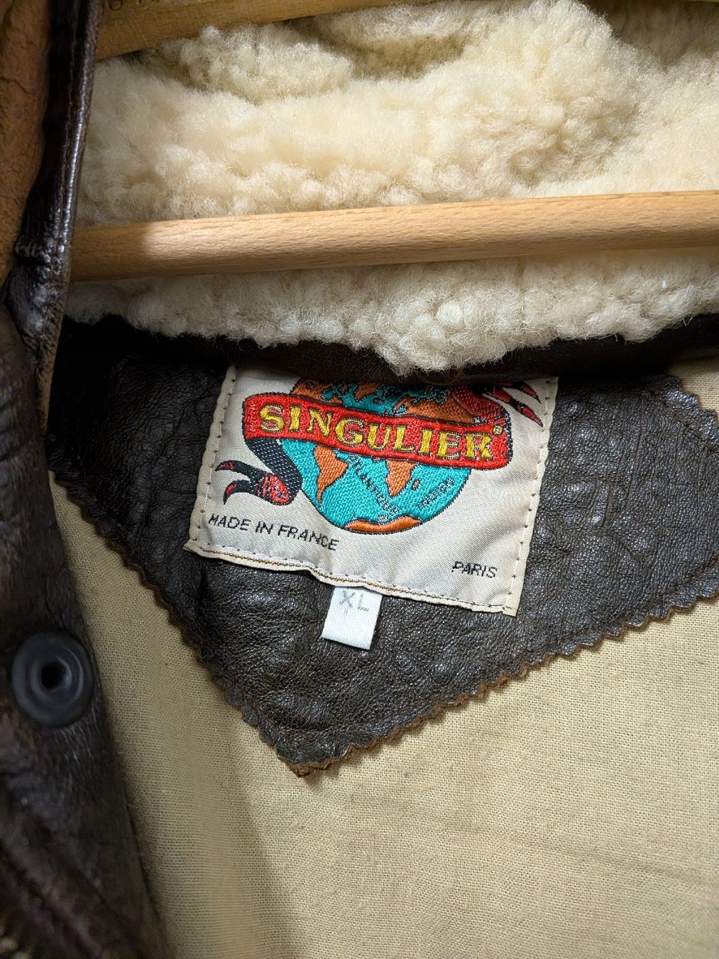 Giacche: Singulier Concept Lederjacke, Paris, Vintage – Usato da Dietikon venduto da Chaussa 2