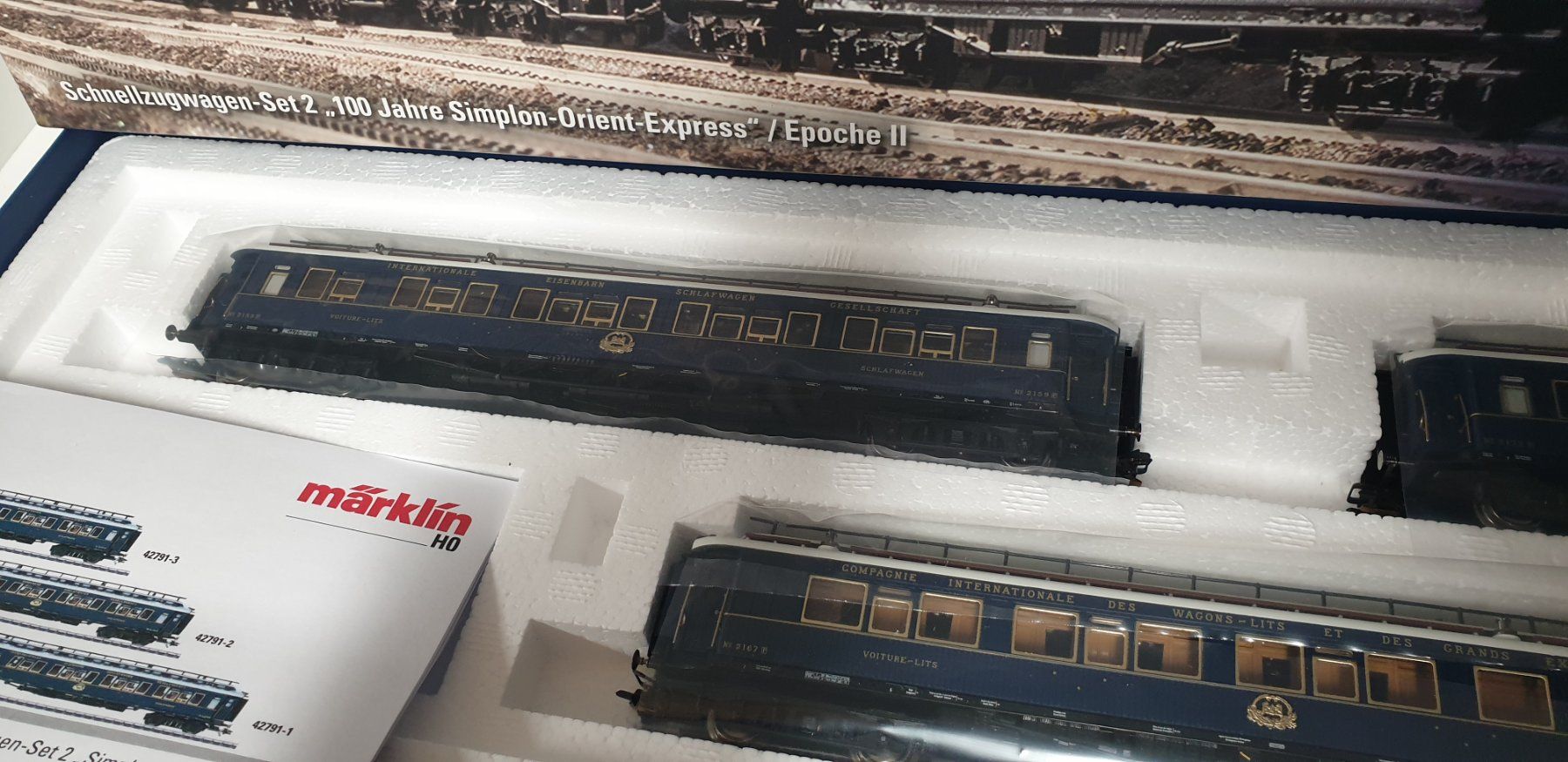 Märklin Modellini di ferrovie: Märklin 42791 Simplon Orient Express Set 2 / Neu – Nuovo (secondo la descrizione) da Geroldswil venduto da TopTrain54 2