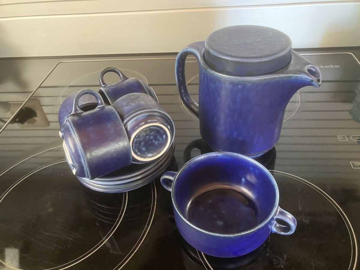 Set di piatti: Service à café Langenthal Blue Océan – Nuovo (secondo la descrizione) da Morges venduto da kouly 3