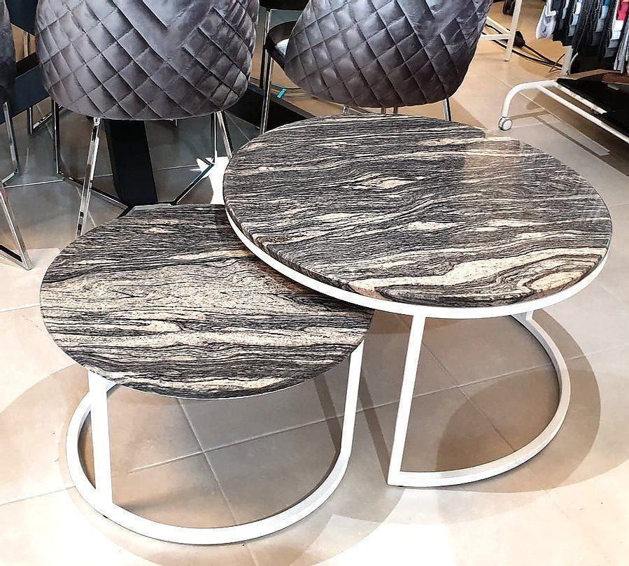 Tavoli: Couchtisch Granit White Harmony Set AUSVERKAUF – Nuovo (secondo la descrizione) da Gerlafingen venduto da ZANATI_Design 2