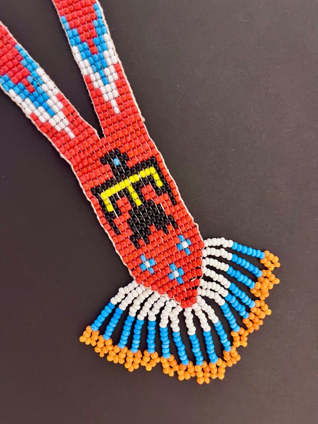 Catenine: indianisches Perlenhalsband handgefertigt – Nuovo (secondo la descrizione) da Adliswil venduto da eri.40 4