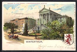 Litho Winterthur, Primarschulhaus, Wappe