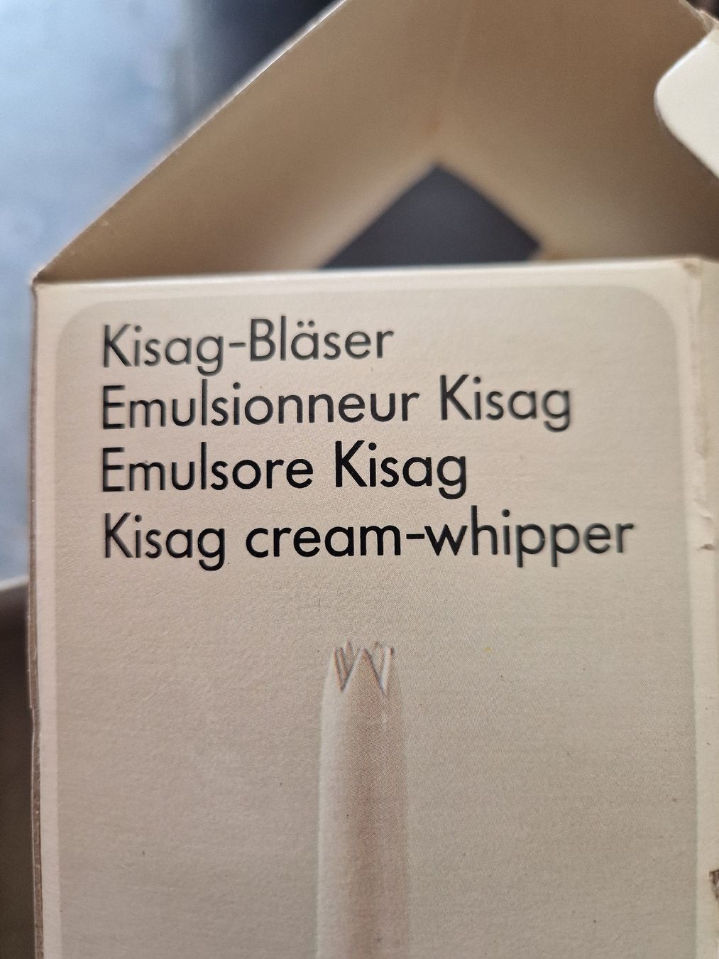 Kisag Küchengeräte: Kisag Bläser, Rahmbläser, Emulsionierer, Vintage Gerät! – Gebraucht aus Mörigen von Clio111 3