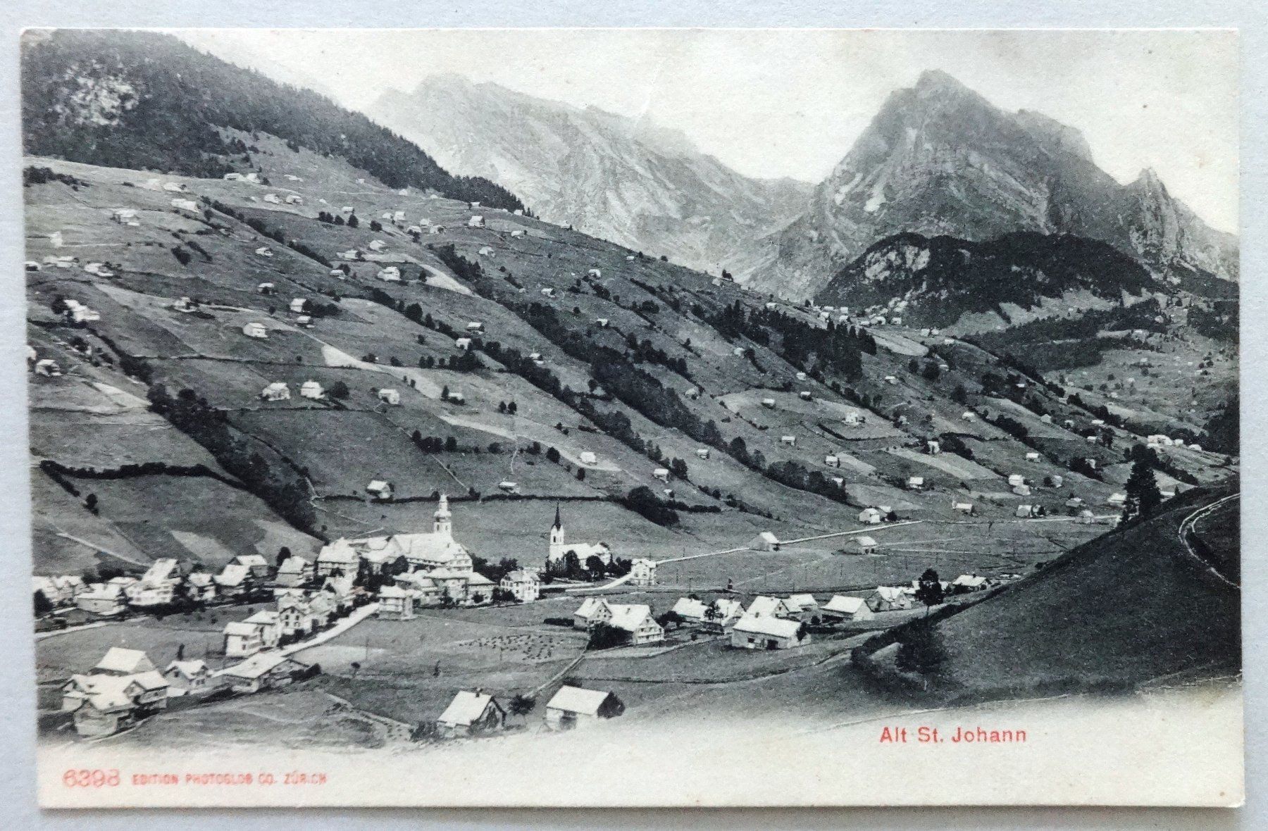 Cartoline postali: Alt St. Johann – Usato da Fétigny venduto da Billy2miny