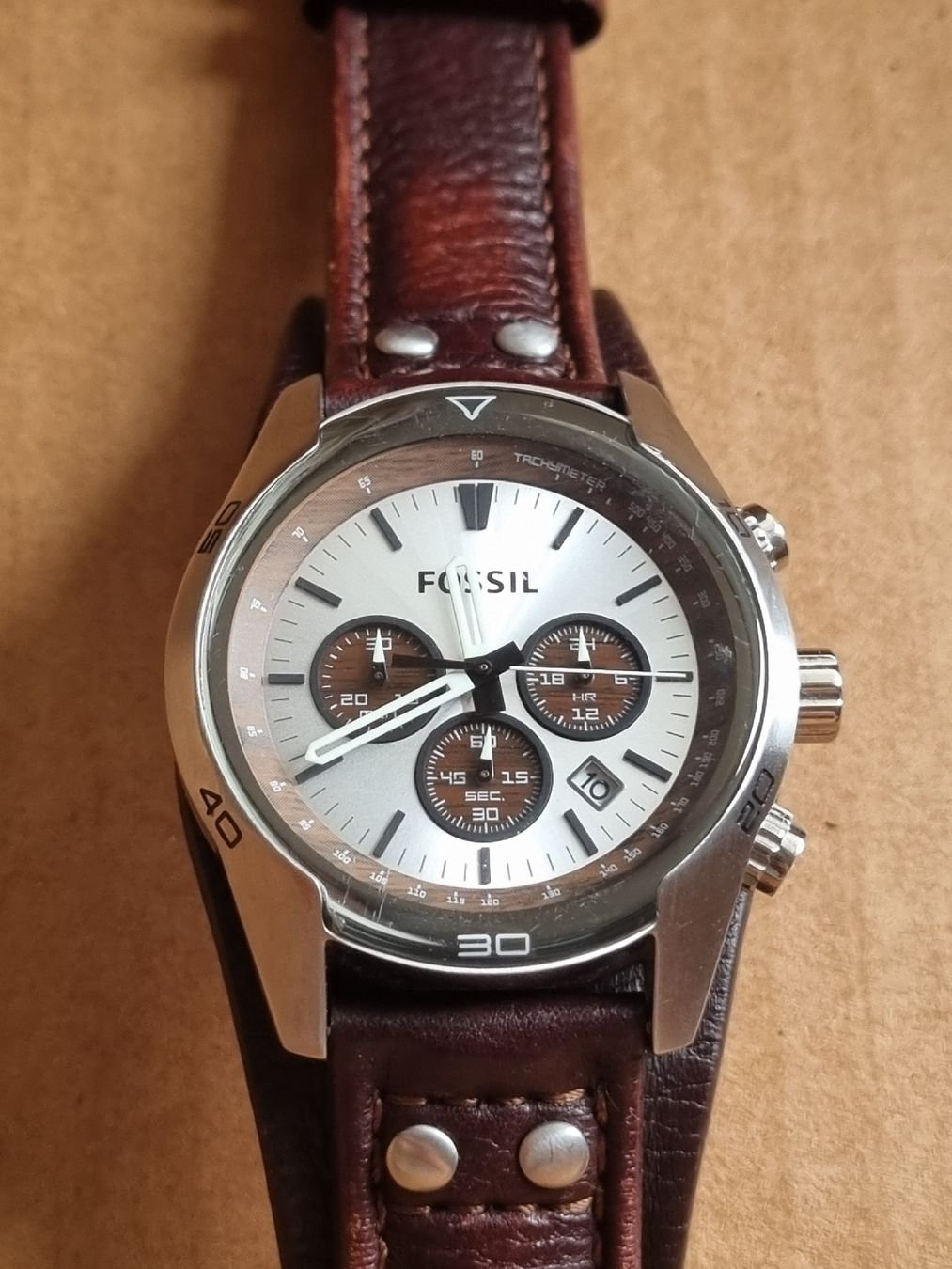Fossil Orologi: Fossil Grosse Uhr – Usato da Schaffhausen venduto da Leveron13 6
