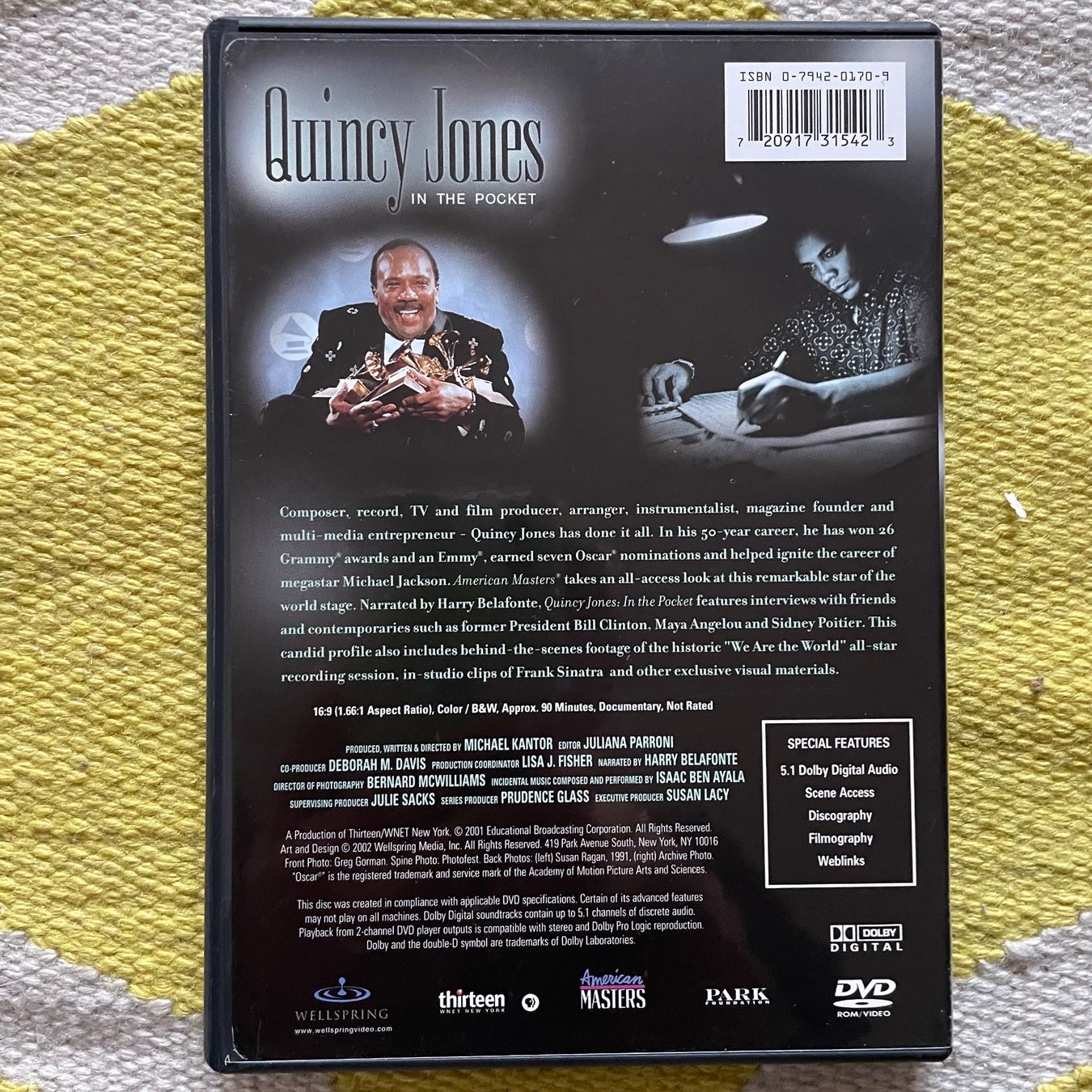 Tutti i DVDs: QUINCY JONES-DVD IN THE POCKET – Usato da Rorschacherberg venduto da CD-Roli 1