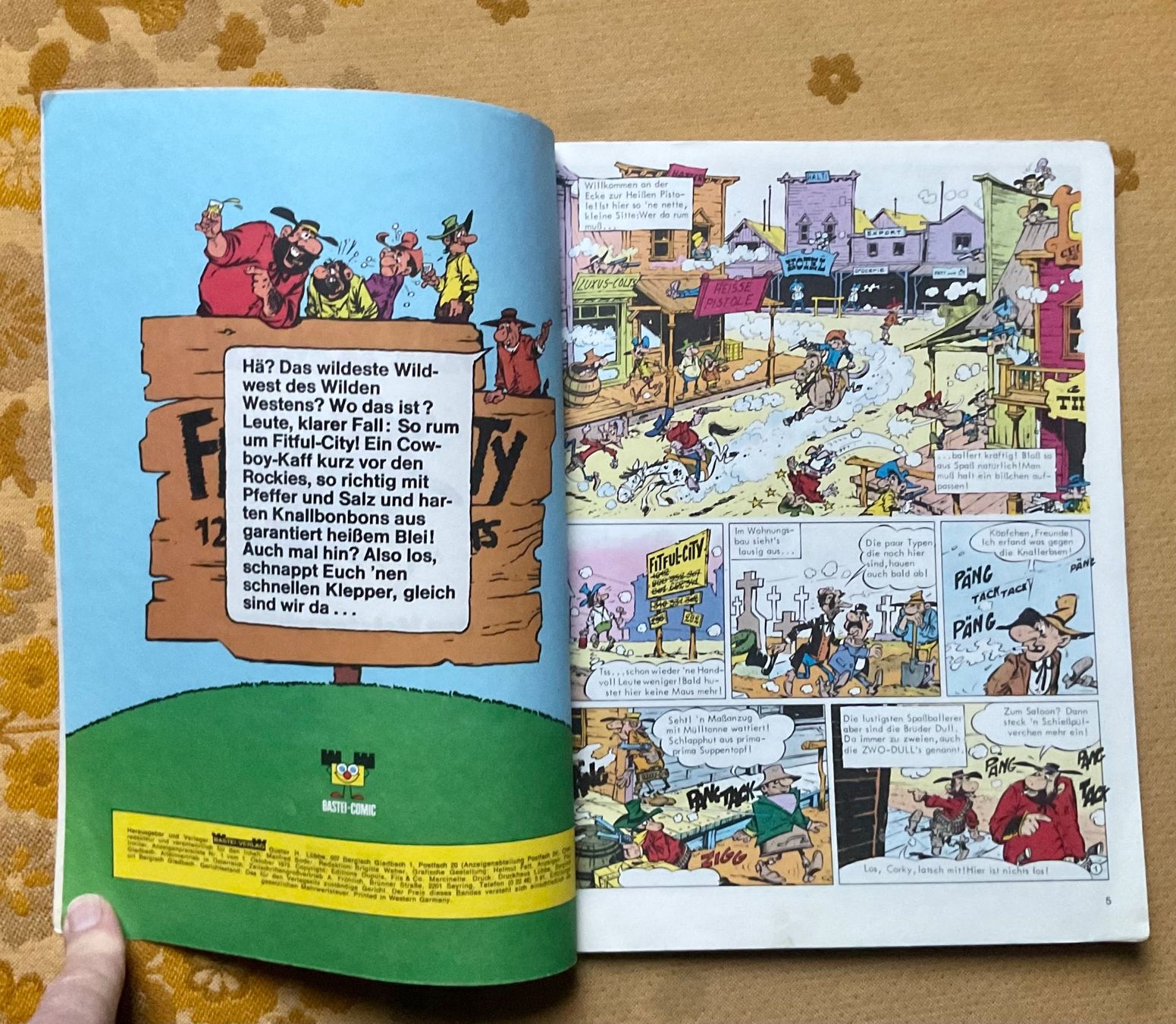 Fumetti: Bastei-Comic Band Nr 11 Billi Bom Bom – Usato da Endingen venduto da nathan05 3