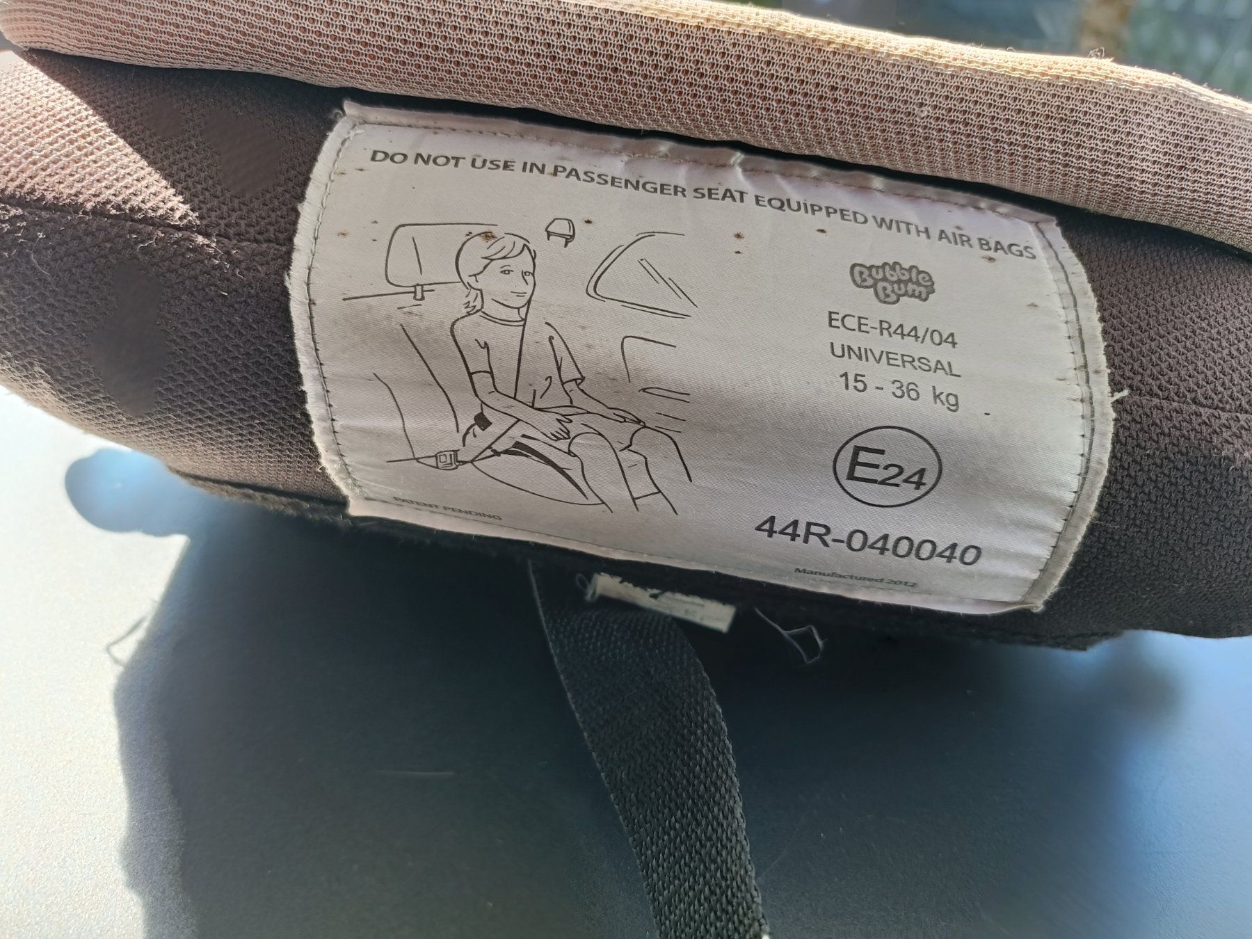 Seggiolini per auto: Bubble Bum Aufblasbarer Kindersitz – Usato da Buchrain venduto da Siro82 3