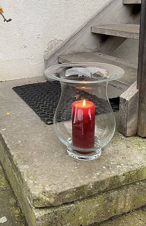 Tutte le decorazioni: Grosses Windlicht aus Glas – Usato da Maur venduto da chr_x8zv 1