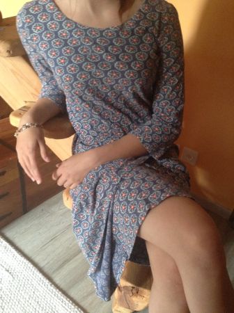Feminines ADINI Kleid Dress Jupe