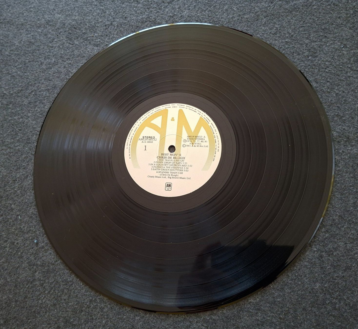 Dischi in vinile: Chris de Burgh, Best Moves, LP – Usato da Merenschwand venduto da lea61 2