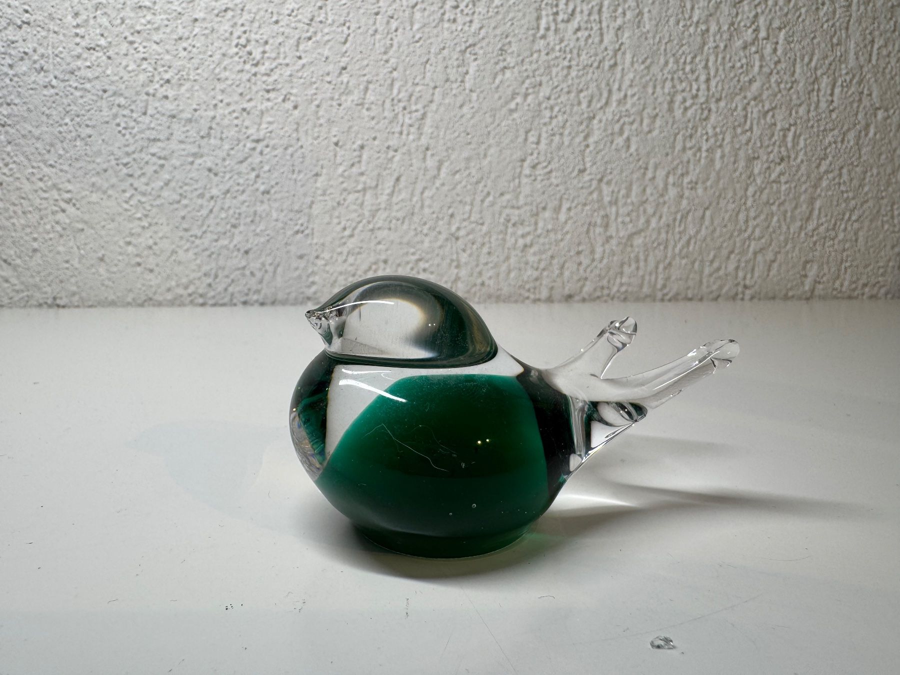 Statuette: Briefbeschwerer aus Glas in Vogelform – Usato da Grosswangen venduto da Second_hand_paradise 1