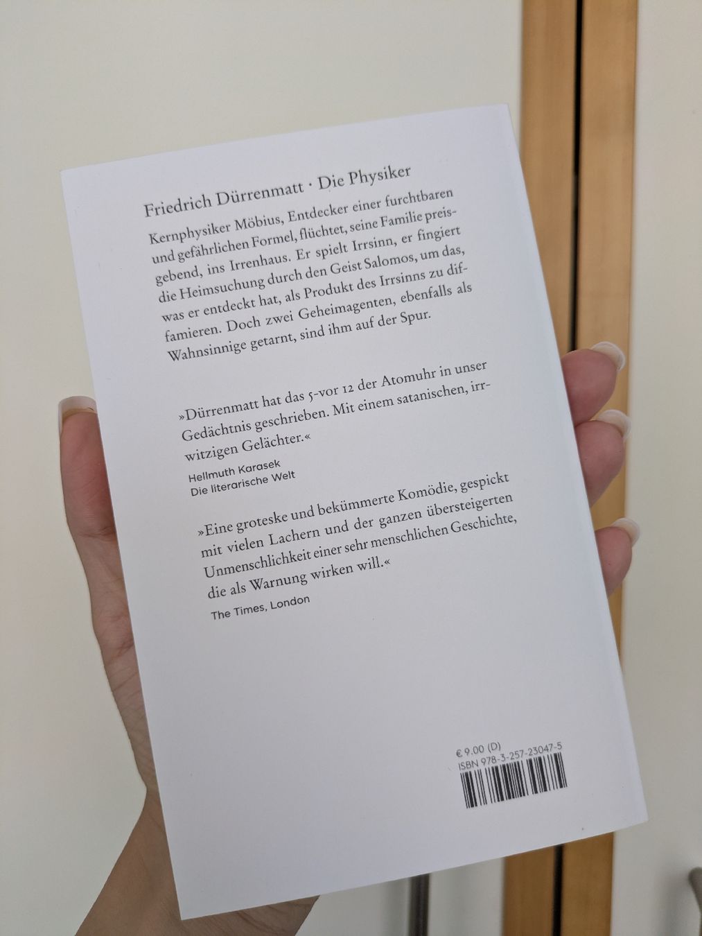 Libri: Die Physiker - Friedrich Dürrenmatt – Nuovo (secondo la descrizione) da Kleinandelfingen venduto da ginaaks 1