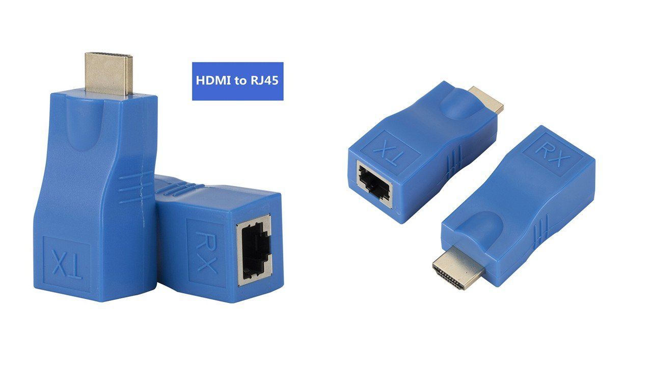 Adattatori: 2pcs 1080p Hdmi Extender zu Rj45 – Nuovo e nell'imballaggio originale da Arbon venduto da Cmax73 1