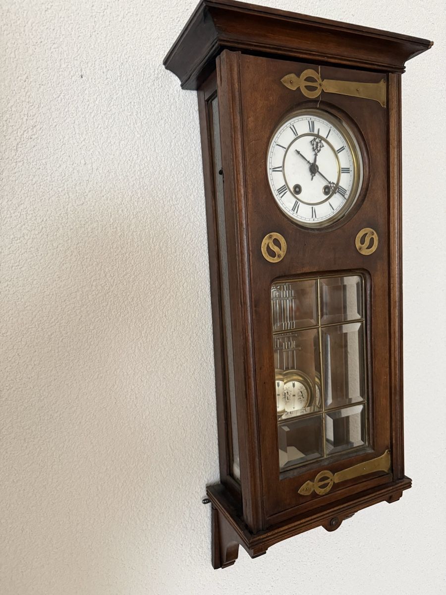 Orologi: Antike Wanduhr Regulator Pendel Uhr – Usato da Goldach venduto da Donpancho 1