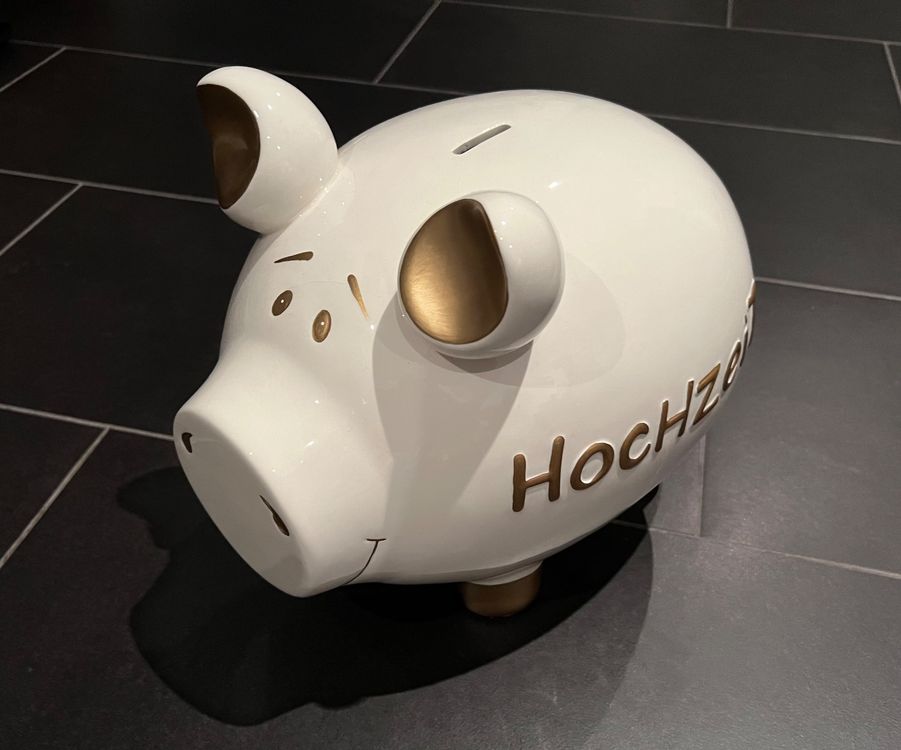 Riesen Sparschwein Hochzeit Kaufen auf Ricardo
