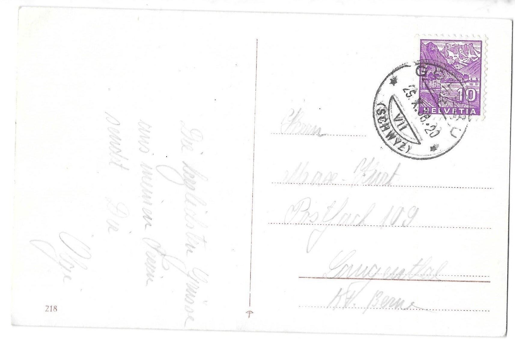 Cartoline postali: Goldau mit Rossberg – Usato da Olten venduto da clotaldi 1