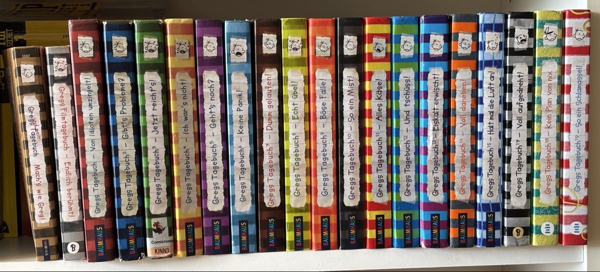 Bücher: Gregs Tagebuch - 20 Bücher – Gebraucht aus Bubikon von Thebasi