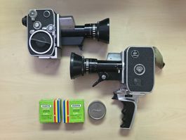 2x BOLEX Zoom Reflex P1 60er/70er Jahre Sammlerstücke