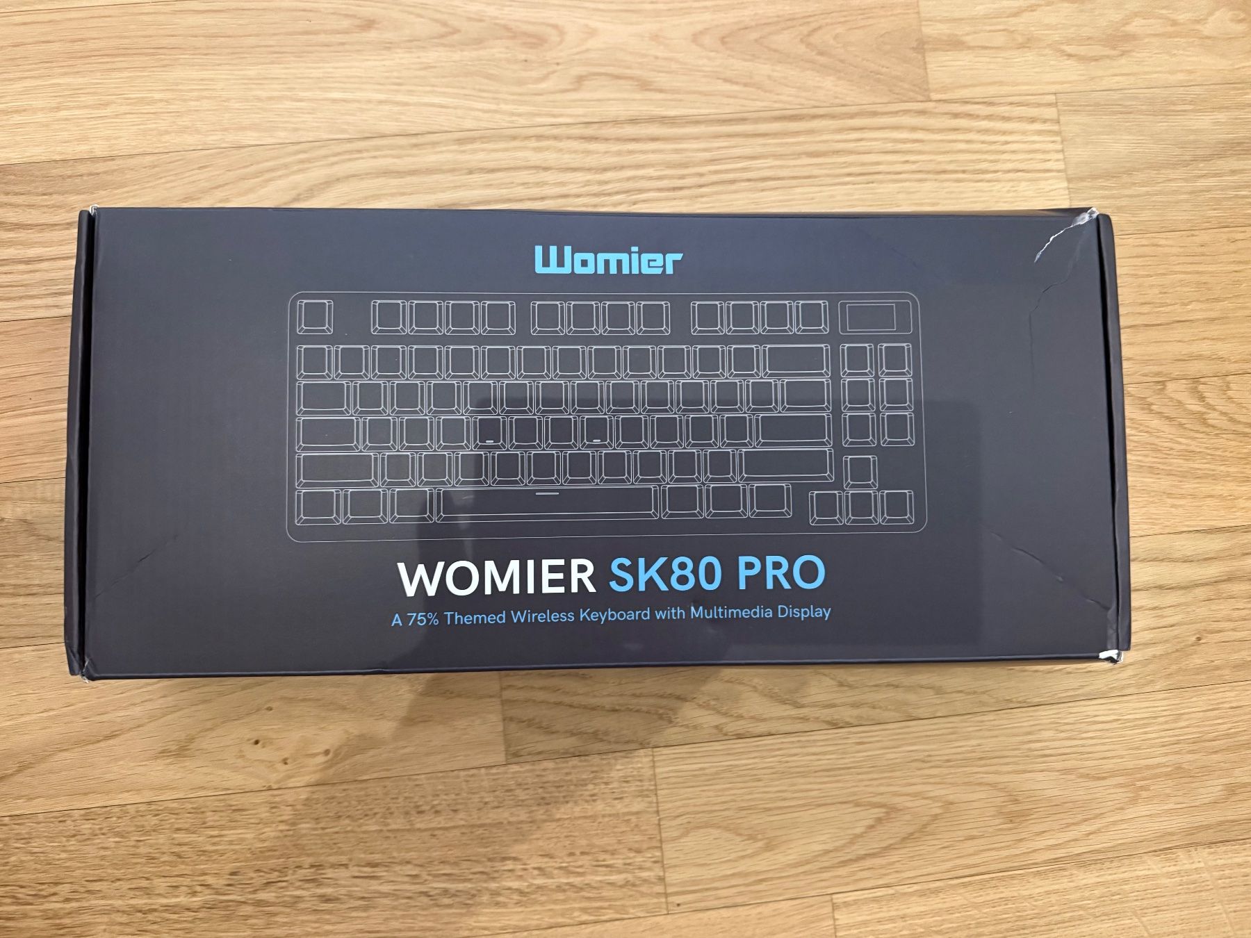 Tastiere: Womier SK80 PRO Wireless Mechanical Pink Keyboard Display – Nuovo e nell'imballaggio originale da Belmont-Lausanne venduto da HausPopCharm 4