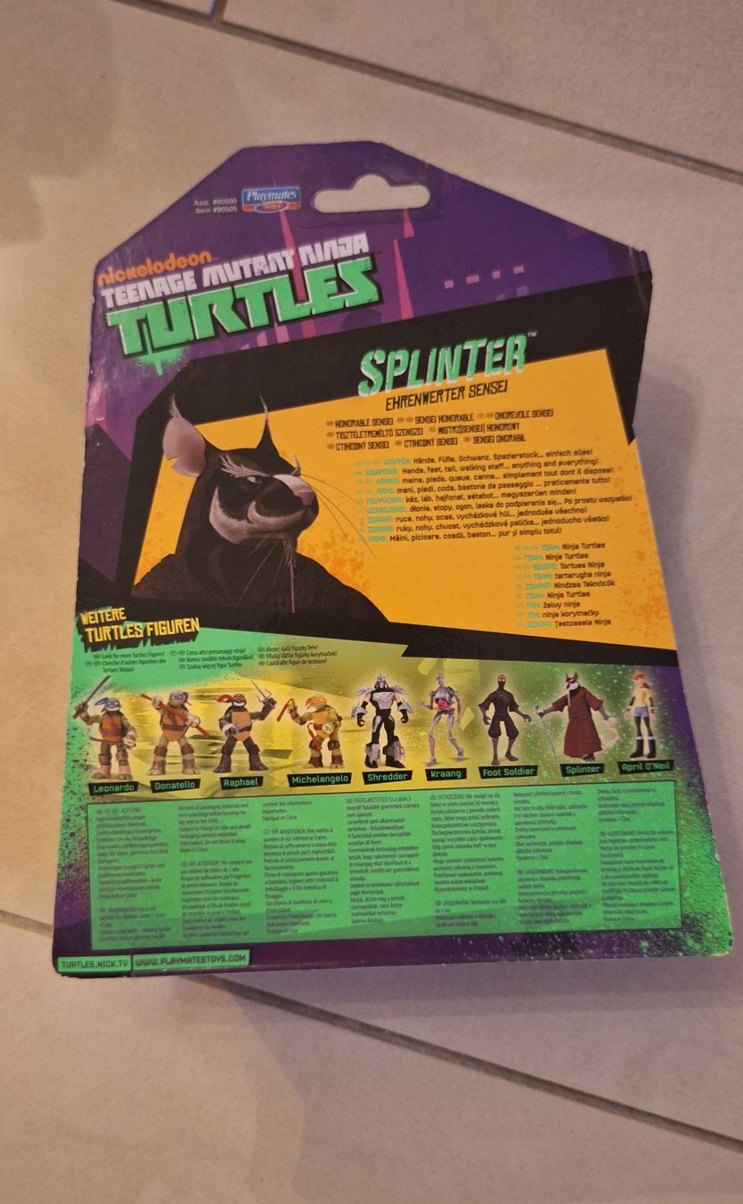 Statuette: Teenage Mutant Ninja Turtles - Splinter – Nuovo e nell'imballaggio originale da Richterswil venduto da uscars 1