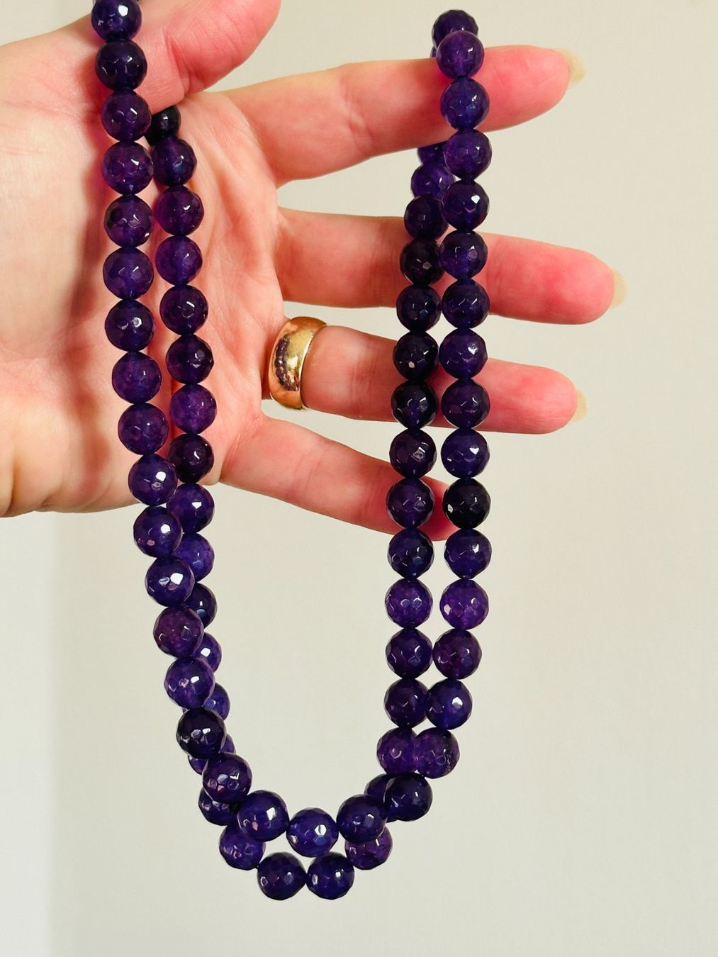 Catenine: Tanzanite Gemstone necklace – Nuovo e nell'imballaggio originale da Genève venduto da AGBERG 1
