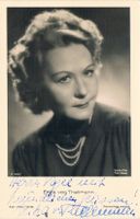 Erika von Thellmann 1902-88 Autogramm Vintage Foto 9x14cm