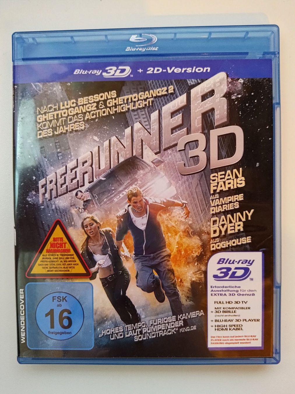 Tutti i DVDs: Freerunner 3D – Usato da Liestal venduto da Kratzilla
