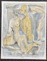 Akt Liebespaar von Guy Renne      (ID b4856)