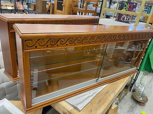 Vetrine: Wunderschöne alte Vitrine - Kirschholz (?) – Usato da Steinhausen venduto da einzelstueck-brocki 2