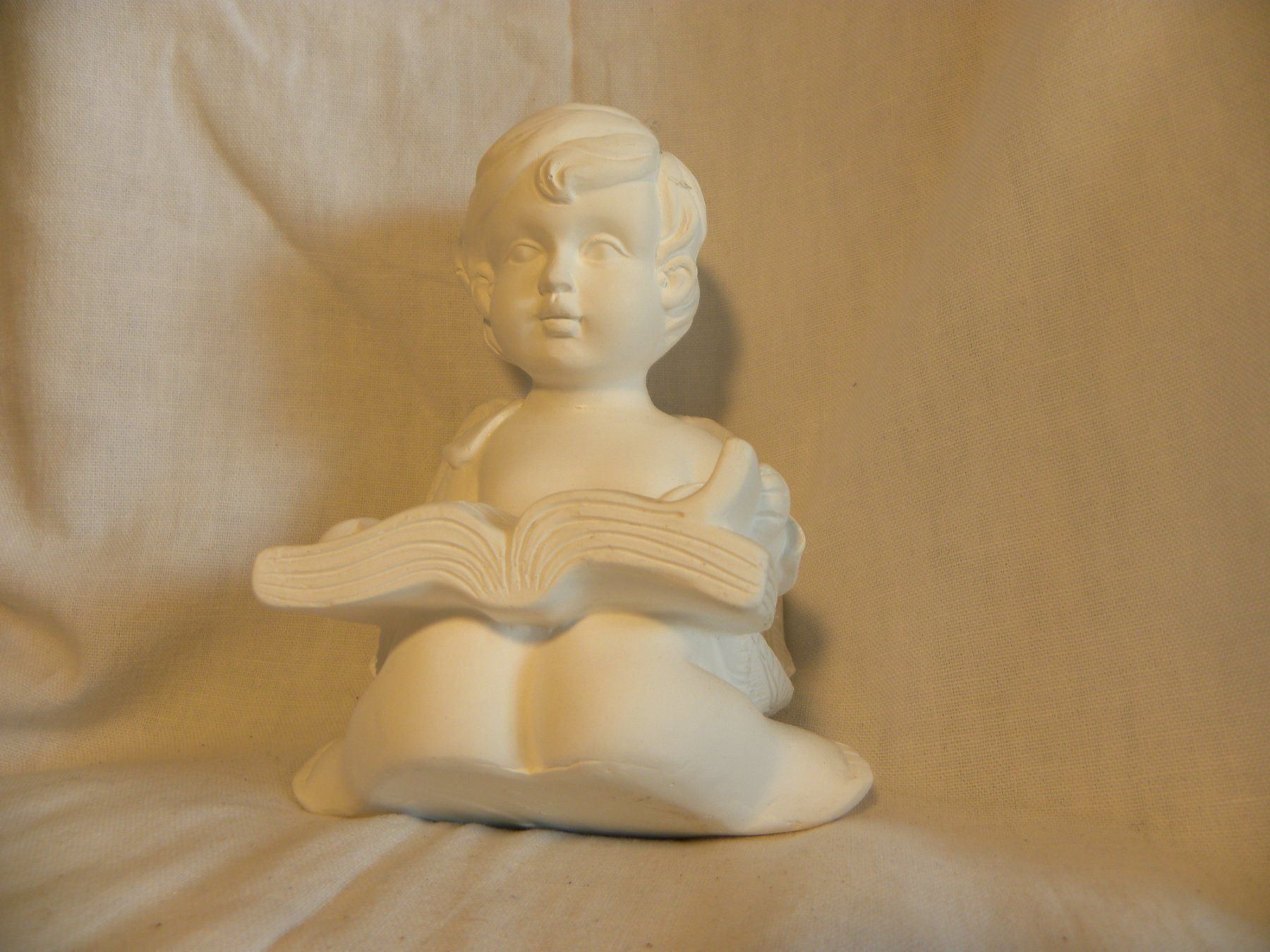 Statuette: Paar sitzende Engel weiss – Usato da Reinach venduto da Taysalmon 2