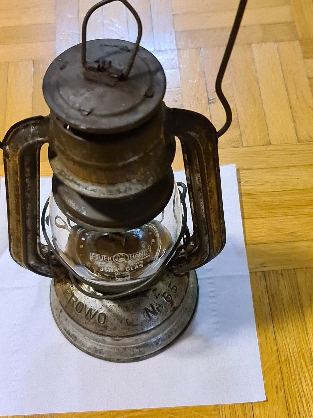 Lampade: Antike Petroleumlampe "FROWO"  Nr. 65 – Usato da Thun venduto da erh_fs86 1