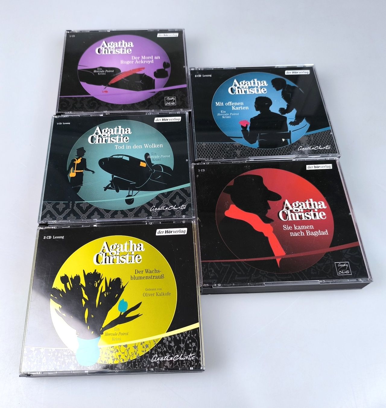Hörbücher: Hörbuch-CD's von Agatha Christie – Gebraucht aus Rüti ZH von Restwert_Rueti_ZH
