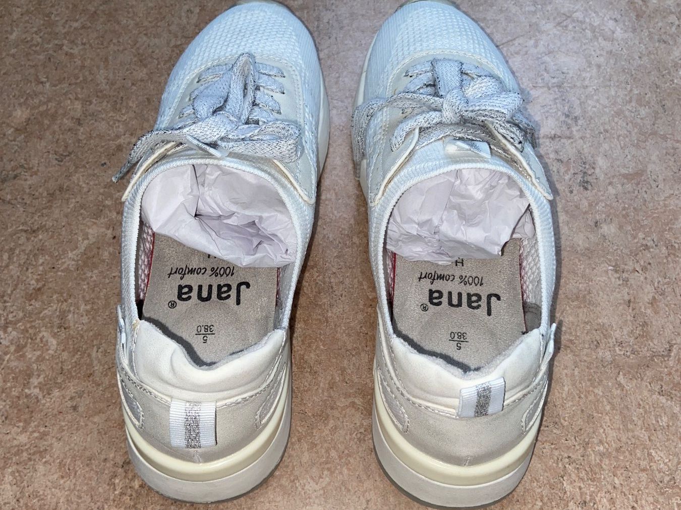 Jana Damenschuhe: Jana Damen Sneaker Weiss Gr. 38 – Gebraucht aus Zürich von dedasiba 4