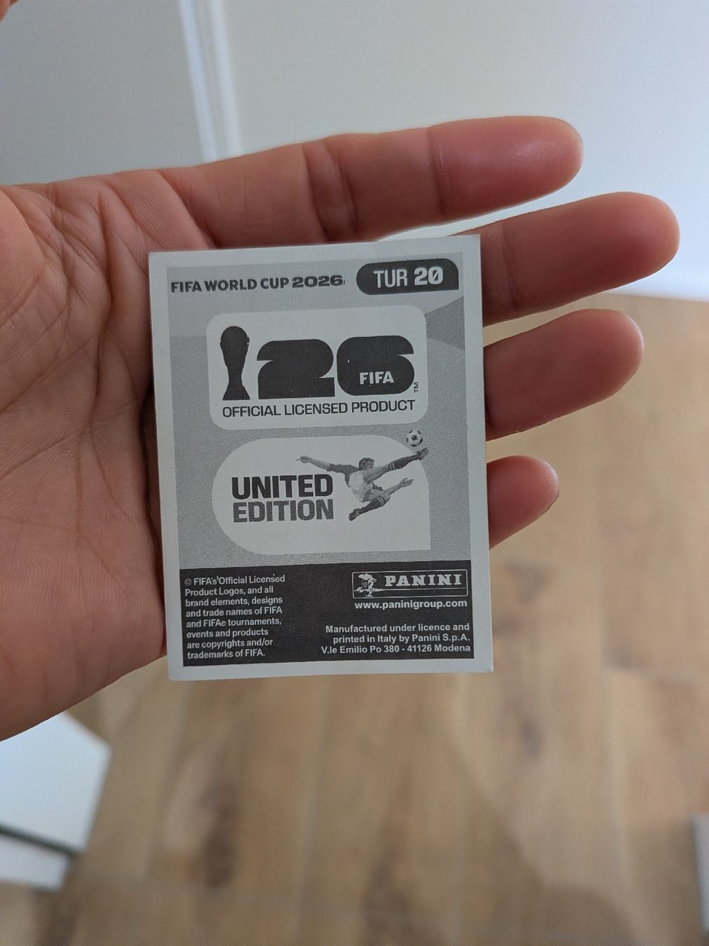 Panini Carte collezionabili: Panini Bild TUR 20 – Usato da Eschenbach SG venduto da SanFranciscoCalifornia 1
