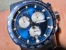 Tissot Supersport Chrono Garantie ->Mai 2028 wie neu FullSet