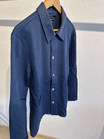 A.P.C. Overshirt Jacket Navy Blue Size M