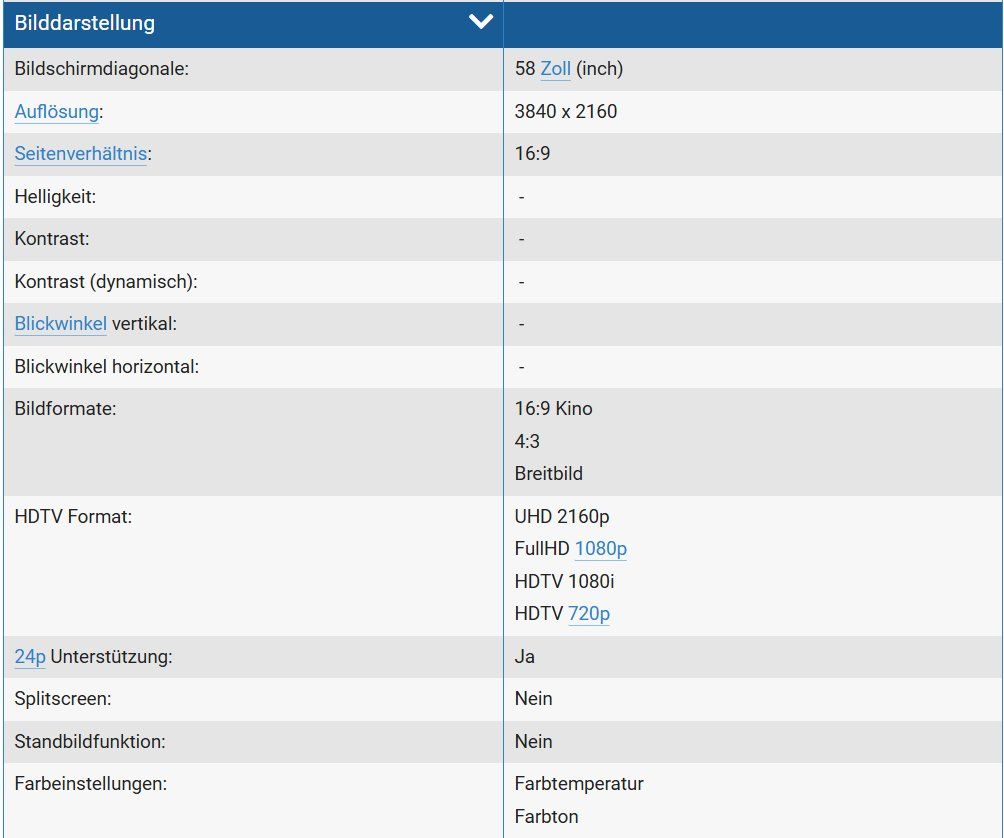 Panasonic Fernseher: TV 58", höhenverstellbar – Gebraucht aus Ried b. Kerzers von schnackidulli 4
