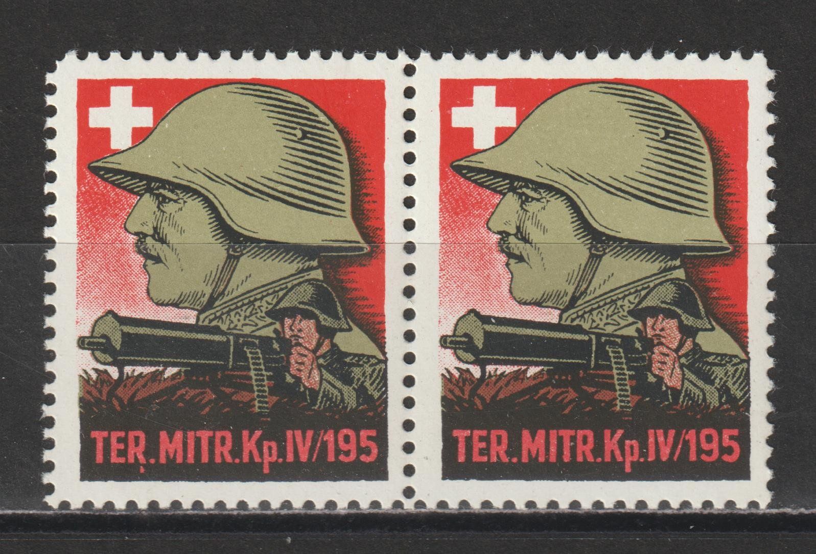 Tutti i francobolli: Territorial-Trp. Nr. 416/1 Paar ** – Usato da Siebnen venduto da Fstaehli