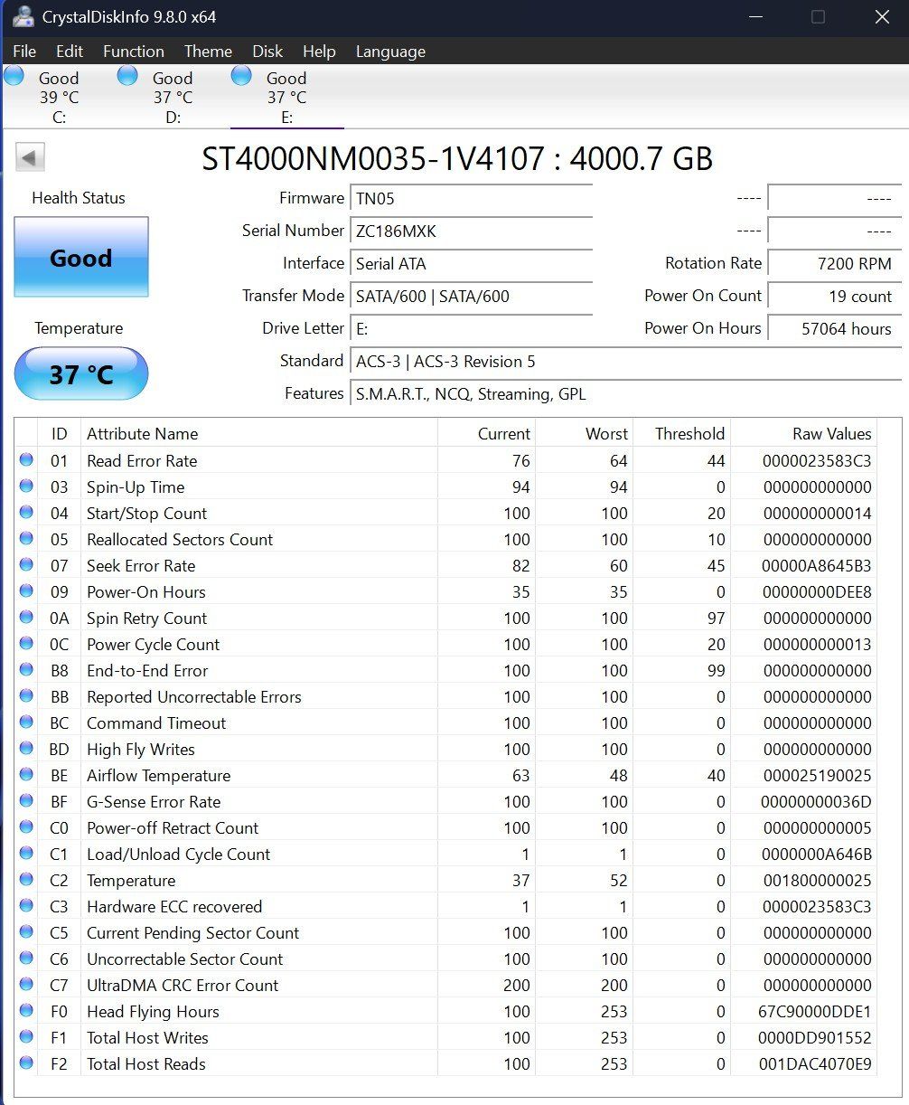 Seagate Dischi rigidi: Seagate SATA 4TB EXOS Enterprise – Usato da Gisikon venduto da Hardware.passion 1