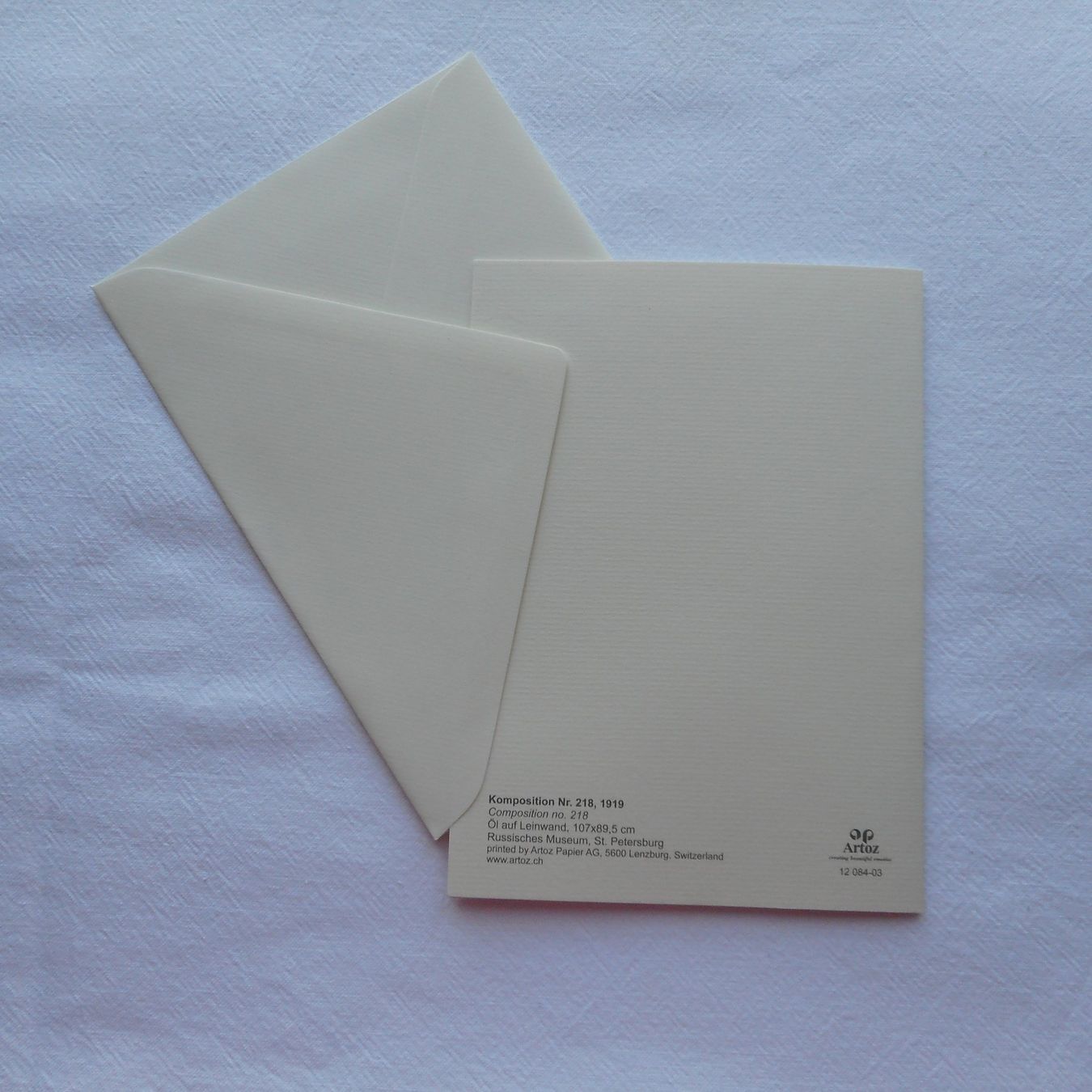 Cartoline postali: Kunstkarte - Wassily Kandinsky – Nuovo e nell'imballaggio originale da Niederlenz venduto da Berghem 1