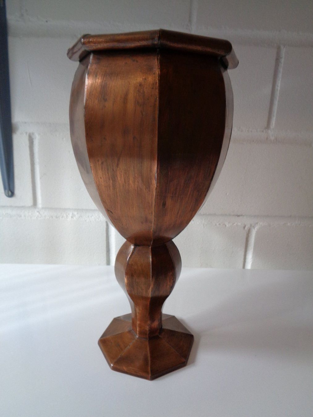 Vasi & Recipienti: Kupfer-Vase, CH-Handarbeit von 1953 – Usato da Wiesendangen venduto da Gullfoss 1